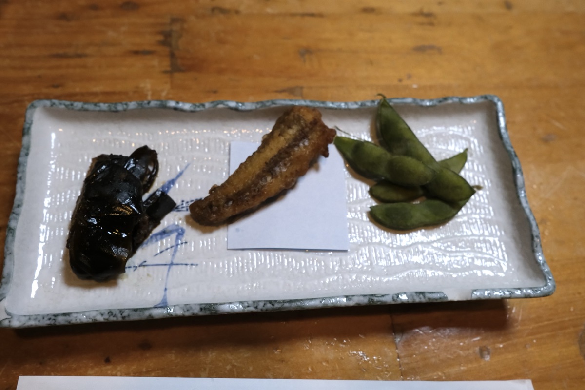 大衆割烹 善甚　お通し