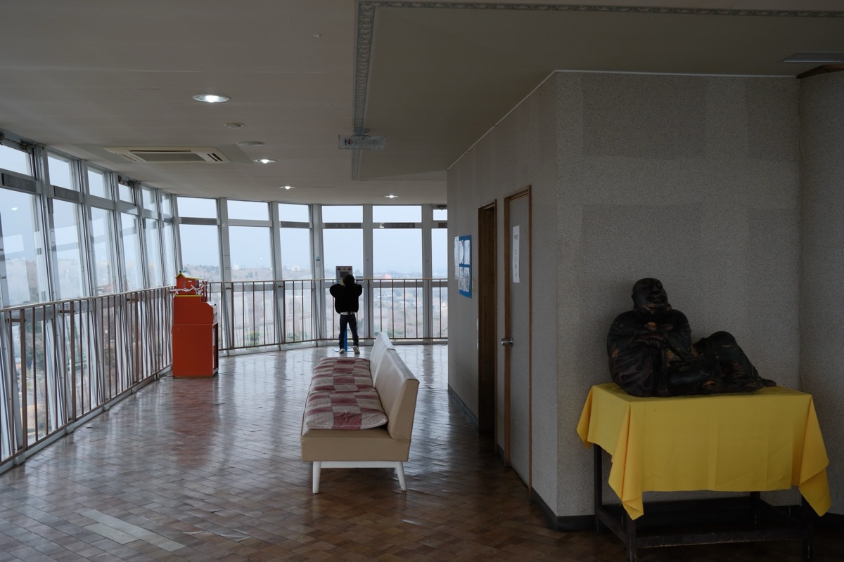 東尋坊タワーの展望スペース