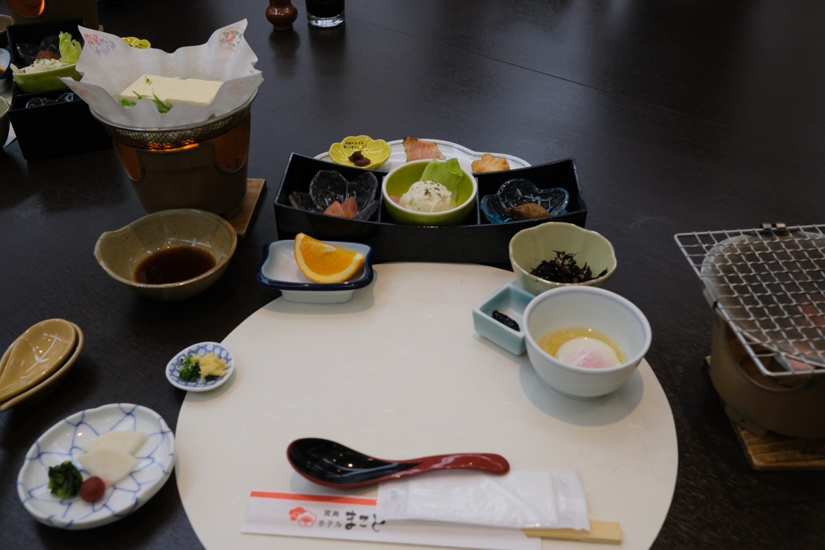 宮島ホテルまこと　朝食