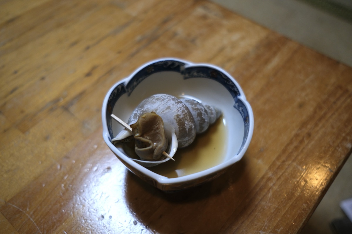 大衆割烹 善甚　梅貝煮
