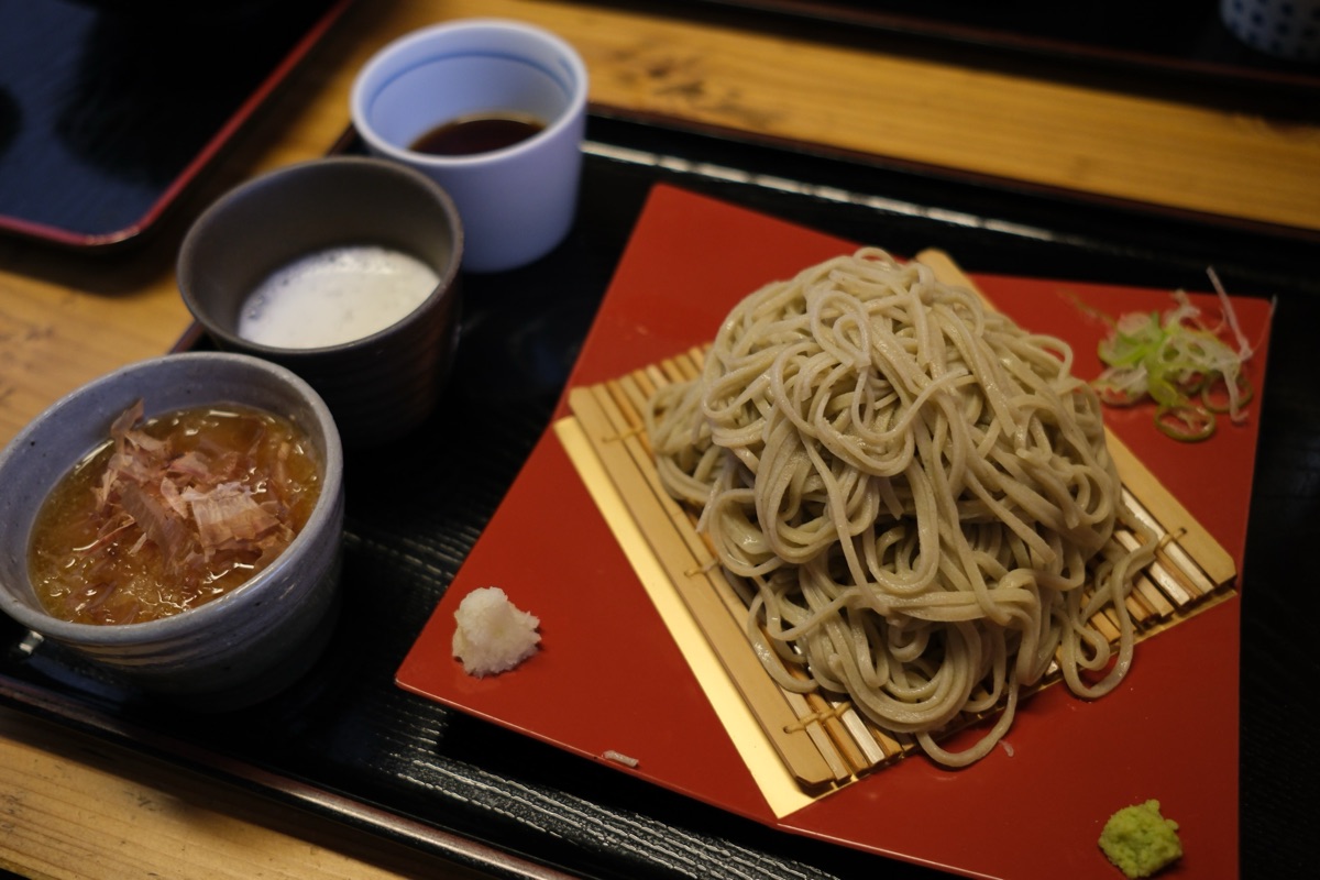 石挽蕎麦好太郎の「そば三昧」