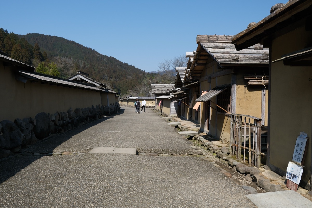 福井県立一乗谷朝倉氏遺跡 復原町並