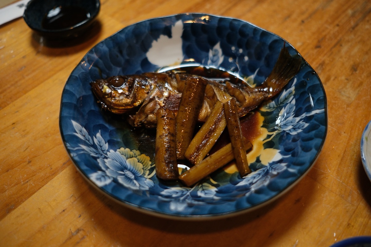 大衆割烹 善甚　メバル煮付け