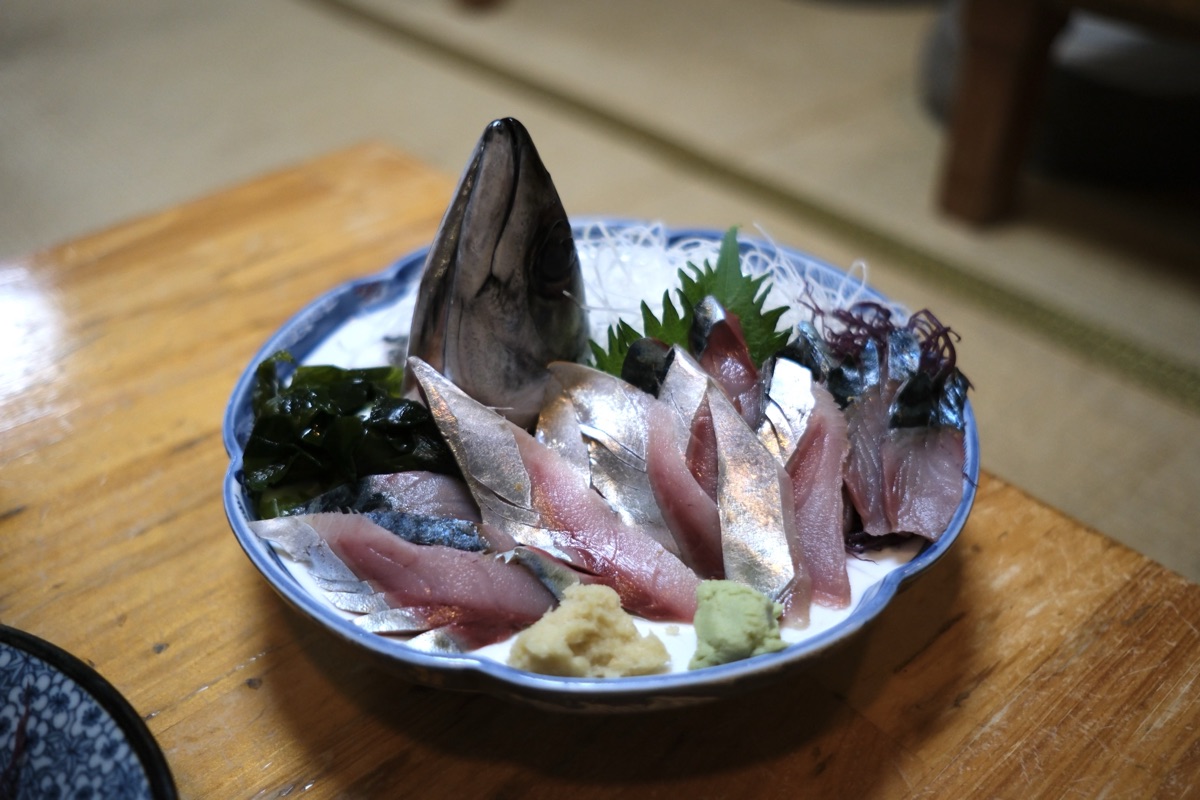 大衆割烹 善甚　生サバ