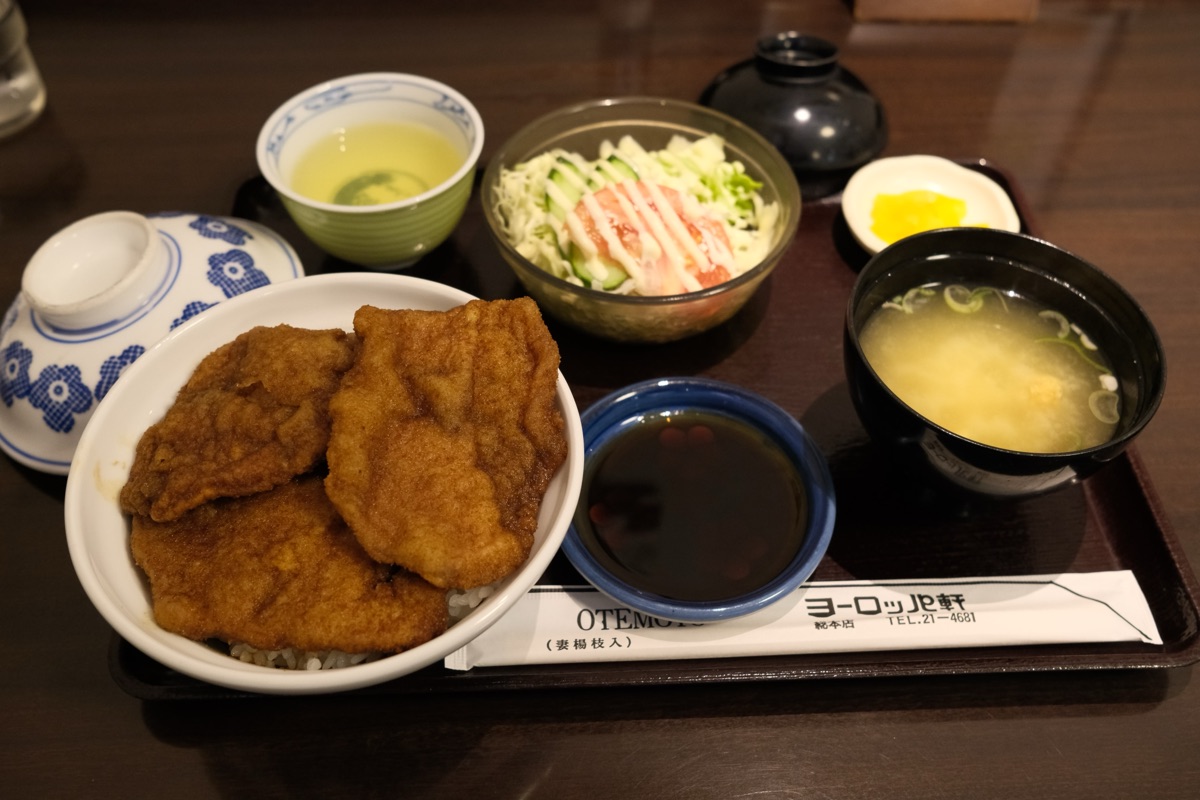 ヨーロッパ軒総本店のソースカツ丼