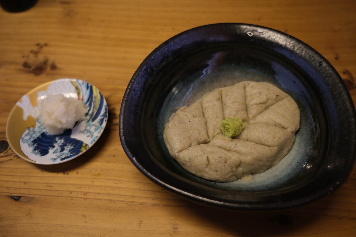 石挽蕎麦好太郎の蕎麦がき