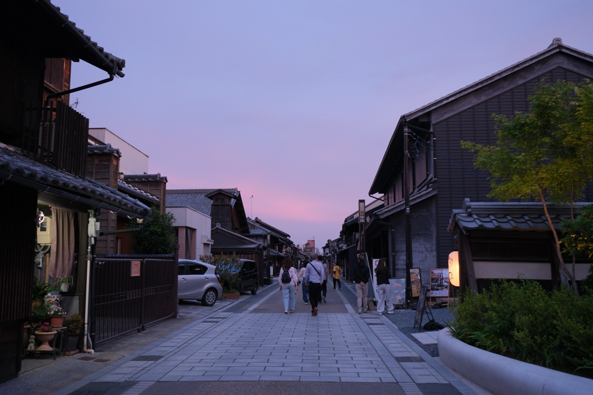 犬山城下町
