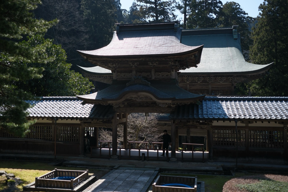永平寺 中雀門