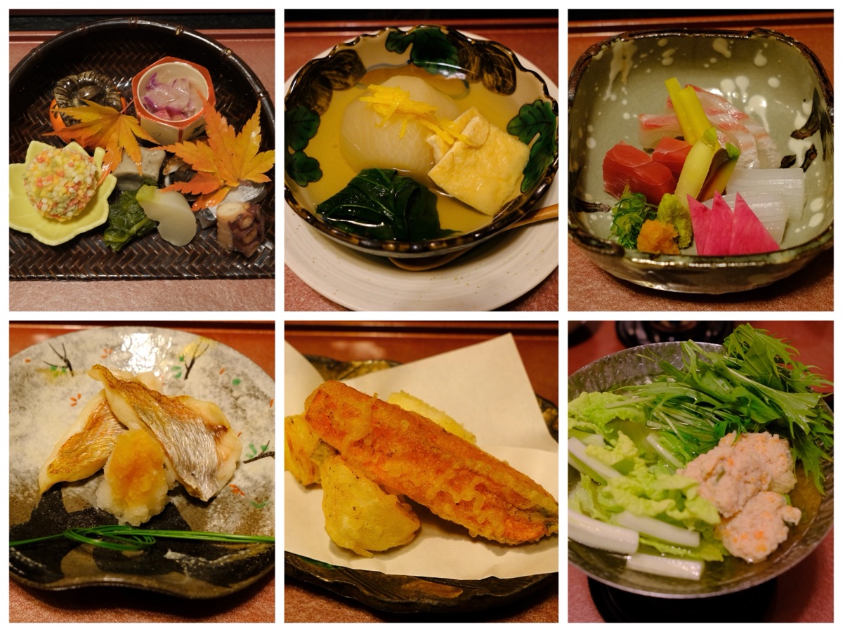 日本料理 川波の料理